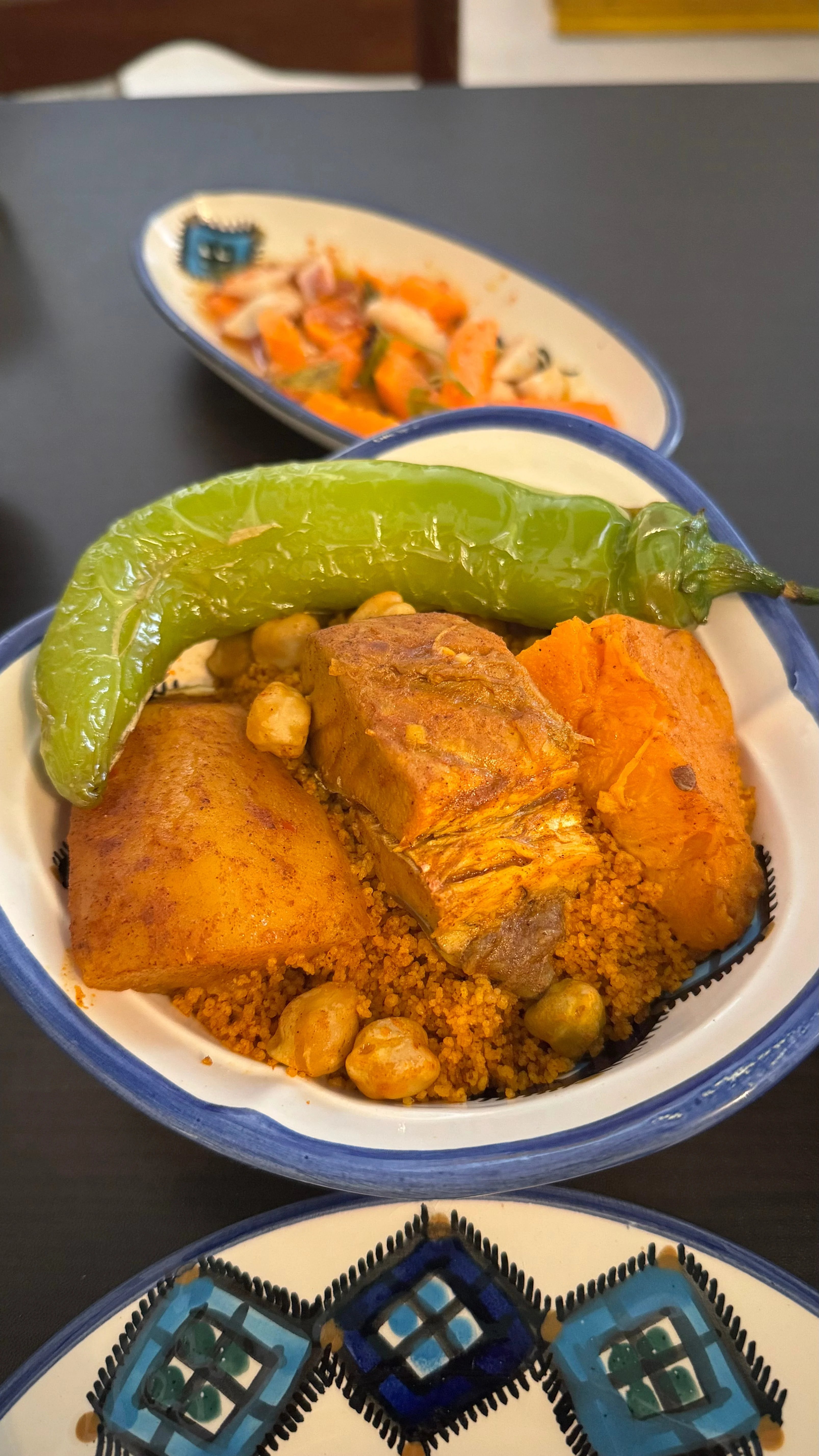 Couscous à l'agneau