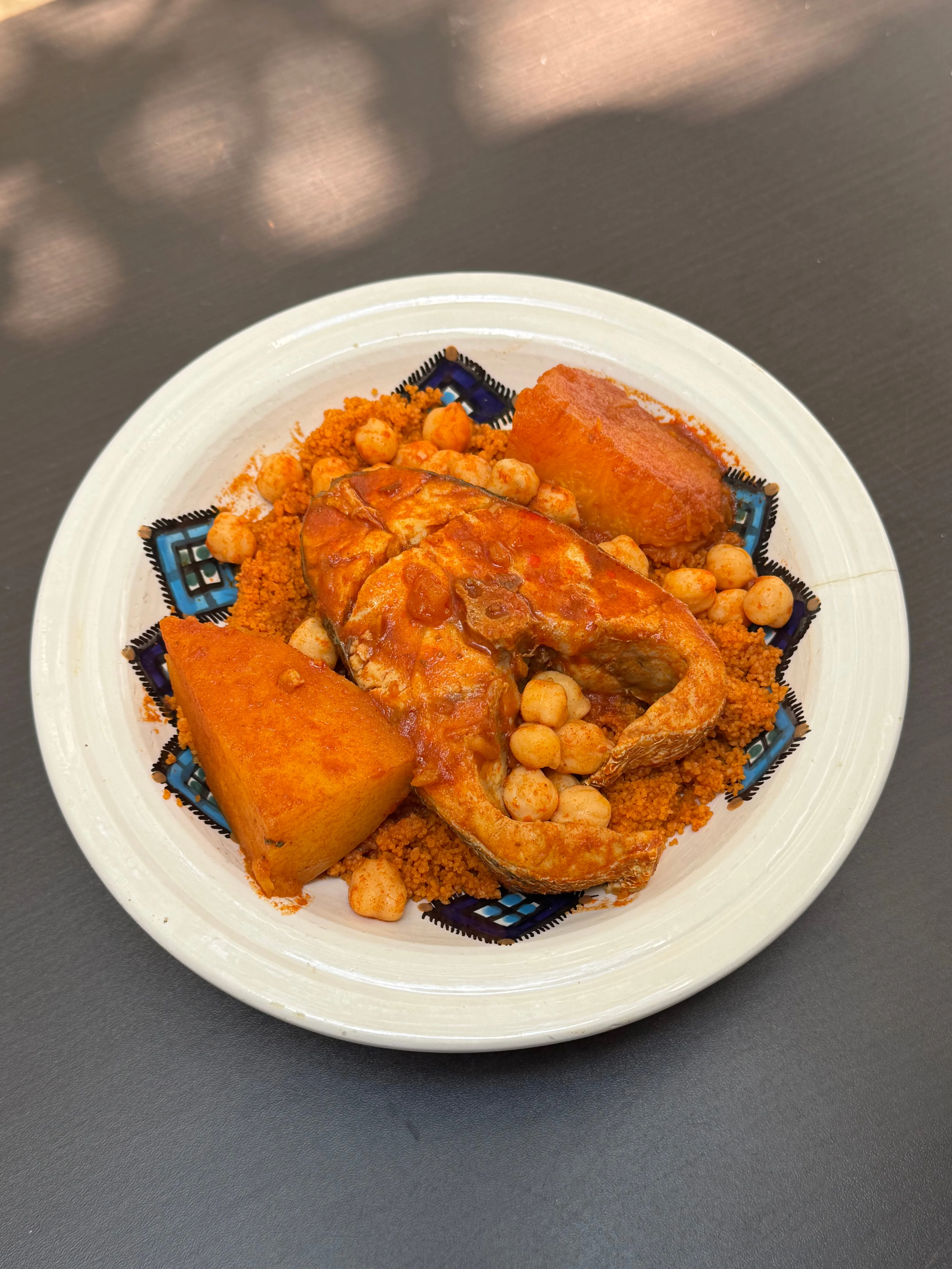 Couscous au poulpe